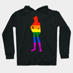 Gay Flag Keith Kogane Hoodie